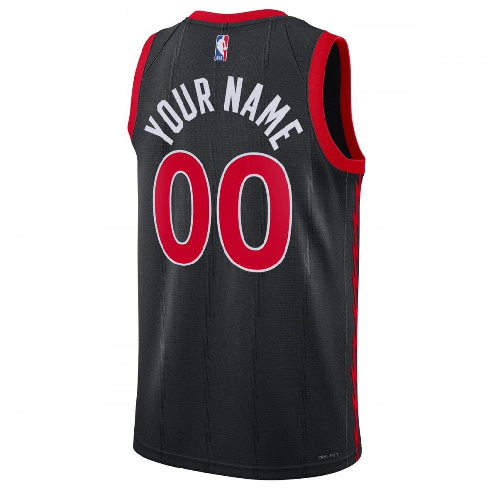 Toronto Raptors Jordan Brand Unisex 2022/23 Swingman Custom Jersey - Statement Edition - Black-Pro Kit Vault | Brand New 26/27 Sports Jerseys